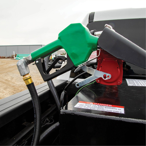 Pistolet de distribution automatique vert pour essence We Share Industrial Supply