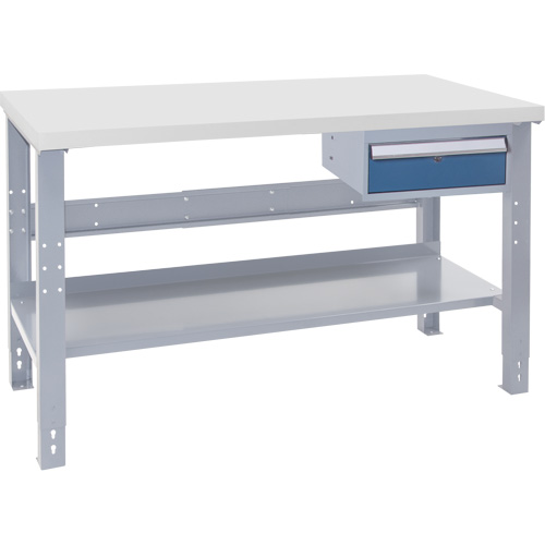 Industrial Duty Workbench, 72" W x 30" D x 34" H, 1000 lbs. Capacity We Share Industrial Supply