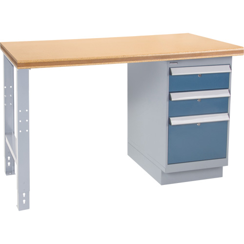 Industrial Duty Workbench, 30" W x 60" D x 34" H, 1000 lbs. Capacity We Share Industrial Supply