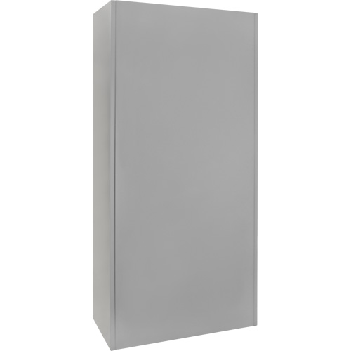 Armoire garde-robe, Acier, 36" la x 18" p x 72" h, Gris We Share Industrial Supply