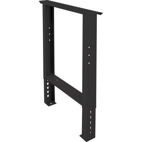 Pattes d'&eacute;tabli pour service industriel, Acier, 24" p x 34" h, Simple We Share Industrial Supply