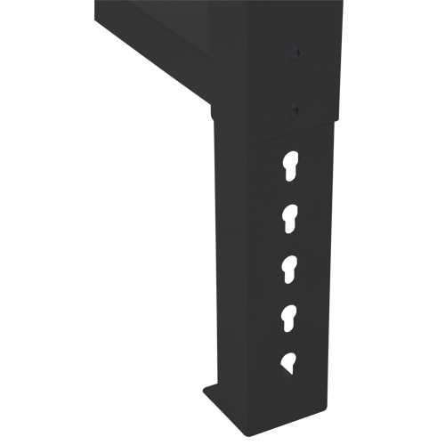 Pattes d'&eacute;tabli pour service industriel, Acier, 24" p x 34" h, Simple We Share Industrial Supply