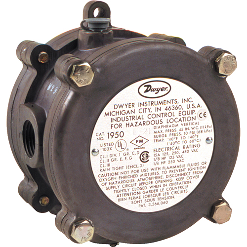 CONTACT PRESSION DIFFER.3/11"WC,ANTIFLA,INUTILIS We Share Industrial Supply