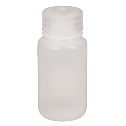 Wide-Mouth Bottles, Round, 2 oz., Plastic We Share Industrial Supply
