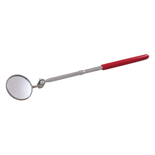 Inspection Mirror, Circular, 1-1/4" L x 1-1/4" W, Non Telescopic We Share Industrial Supply