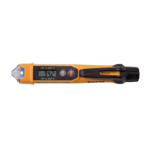 Non-Contact Voltage Tester with Infrared Thermometer We Share Industrial Supply