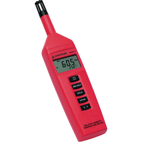 Appareil de mesure de l'humidit&eacute; relative et de la temp&eacute;rature THWD-3 We Share Industrial Supply