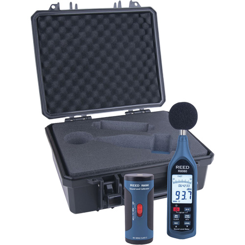 Data Logging Sound Level Meter and Calibrator Kit We Share Industrial Supply
