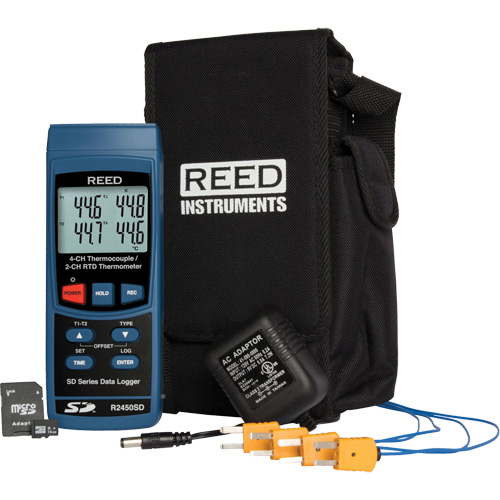 Data Logging Thermocouple Thermometer Kit We Share Industrial Supply