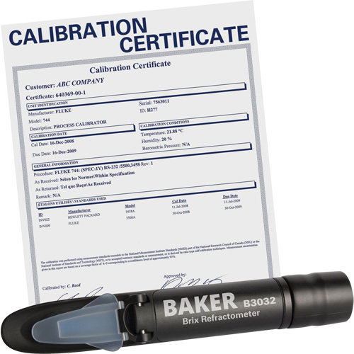Refractometer with ISO Certificate, Analogue (Sight Glass), Br We Share Industrial Supply