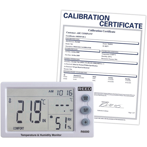 Compteur de contrainte thermique avec certificat de calibration We Share Industrial Supply