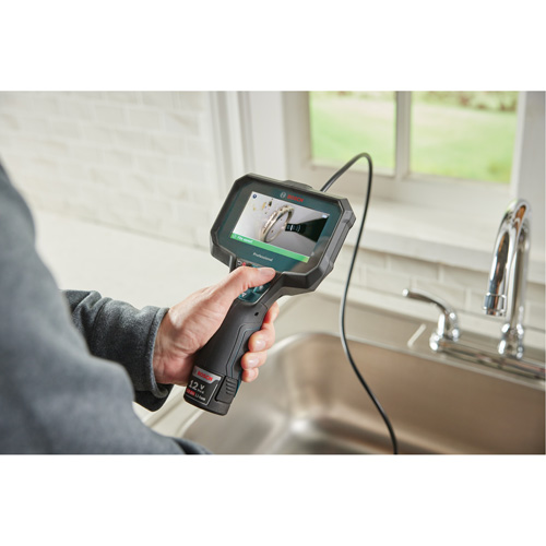 Cam&eacute;ra d'inspection portable professionnelle 12 V Max, 4" Affichage We Share Industrial Supply