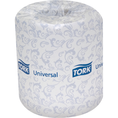 Universal Toilet Paper, 2 Ply, 500 Sheets/Roll, 156.25' Length, White We Share Industrial Supply
