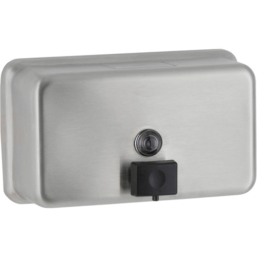 Distributeur de savon horizontal pour montage en surface, &agrave; pression, Capacit&eacute; de 1200 ml We Share Industrial Supply