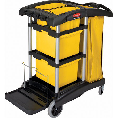 Microfibre Janitor Carts We Share Industrial Supply