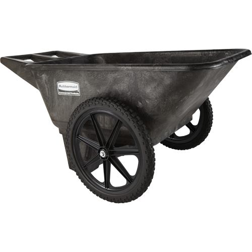 Big Wheel&reg; Carts, 7.5 cu. Ft., Plastic Tray We Share Industrial Supply