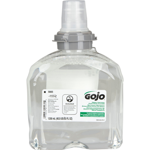 TFX Green Certified Hand Soap, Foam, 1.2 L, Unscented We Share Industrial Supply