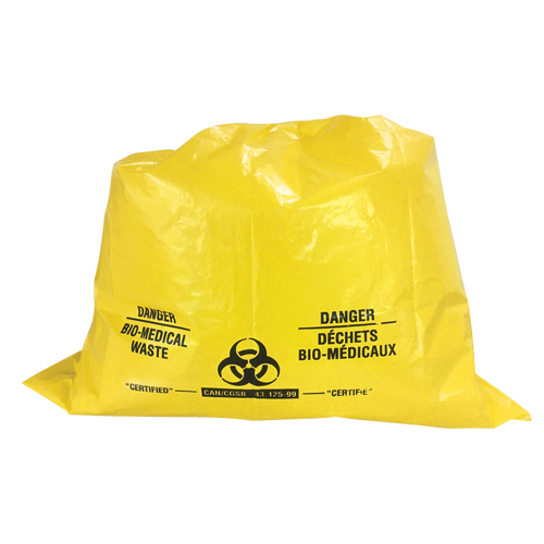 Sacs pour d&eacute;chets bio-m&eacute;dicaux Sure-Guard, Biorisque, 29" lo x 21-1/2" la, 2 mil We Share Industrial Supply