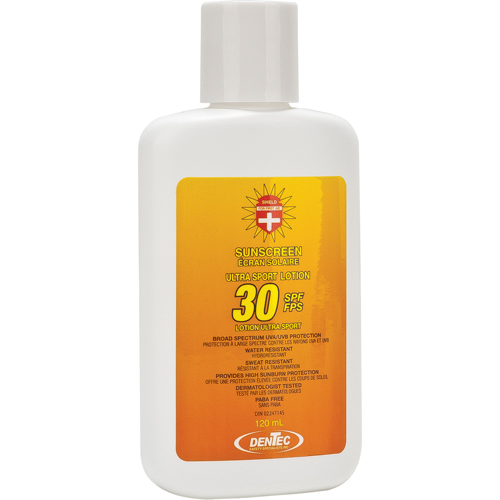 &eacute;cran solaire Shield, FPS 30, Lotion We Share Industrial Supply