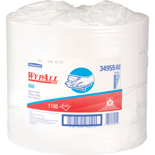 Chiffons X60, Utilitaire, 12-3/8" lo x 12-1/4" la We Share Industrial Supply