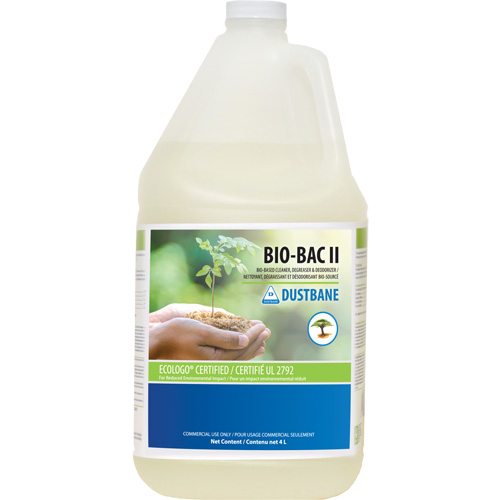 Nettoyants et d&eacute;graissants Bio-Bac II, 4 L/4,0 L We Share Industrial Supply