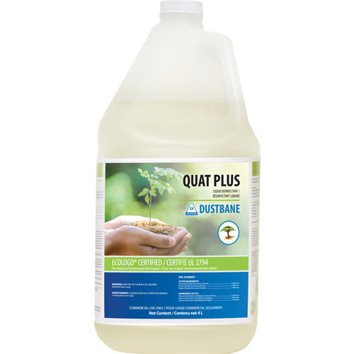 Quat Plus - Disinfectants & Cleaners, 4 L, Jug We Share Industrial Supply