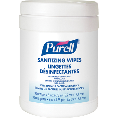 Lingettes antiseptiques pour les mains, Contenant We Share Industrial Supply