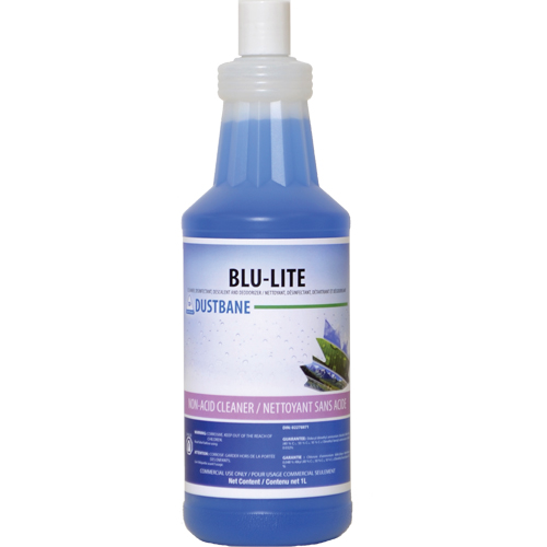Nettoyant d&eacute;sinfectant pour cuvette Blu-Lite, 1 L, Bouteille We Share Industrial Supply