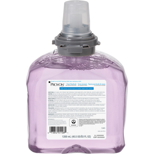 Savon pour les mains aux canneberges avec hydratants am&eacute;lior&eacute;s pour distributeur PROVON TFX, Mousse, 1200 ml, Parfum&eacute; We Share Industrial Supply