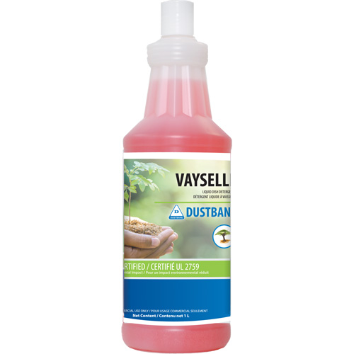 Vayselle Dish Detergent, Liquid, 1 L We Share Industrial Supply