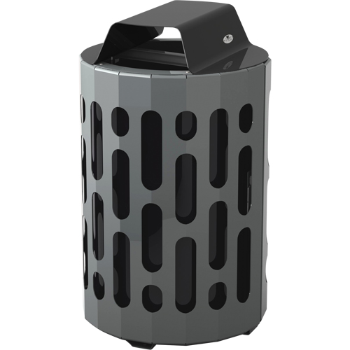 R&eacute;cipients &agrave; d&eacute;chets 2020 Stingray, M&eacute;tal, 42 gal. US We Share Industrial Supply