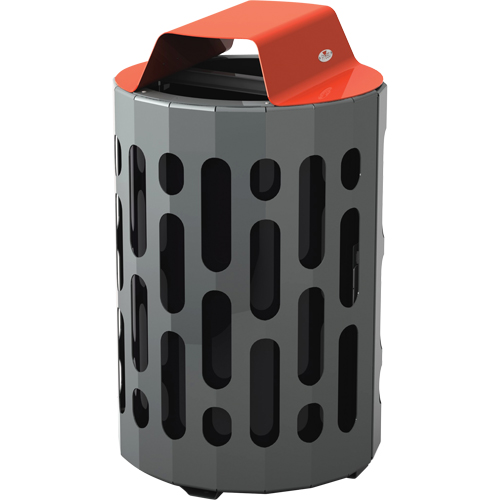 R&eacute;cipients &agrave; d&eacute;chets 2020 Stingray, M&eacute;tal, 42 gal. US We Share Industrial Supply