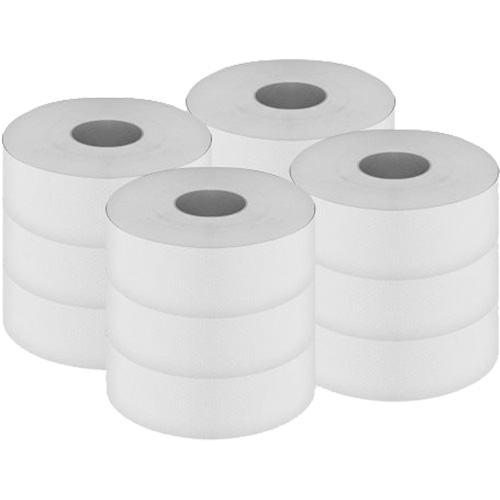 Pro Select Toilet Paper, Jumbo Roll, 2 Ply, 500' Length, White We Share Industrial Supply