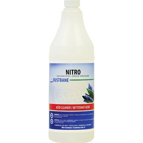 D&eacute;boucheur de drain liquide Nitro, 1 L, Bouteille We Share Industrial Supply
