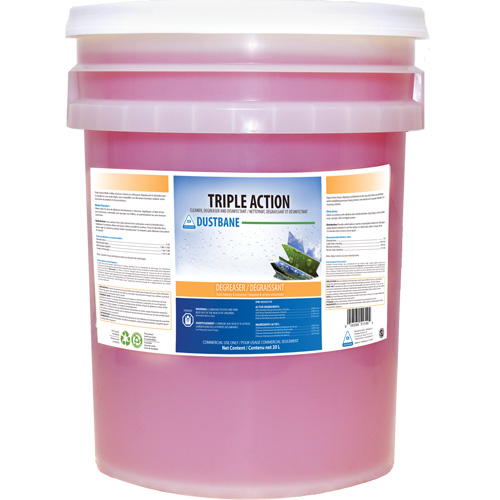 Triple Action Disinfecting Cleaner & Degreaser, 20 L, Pail We Share Industrial Supply