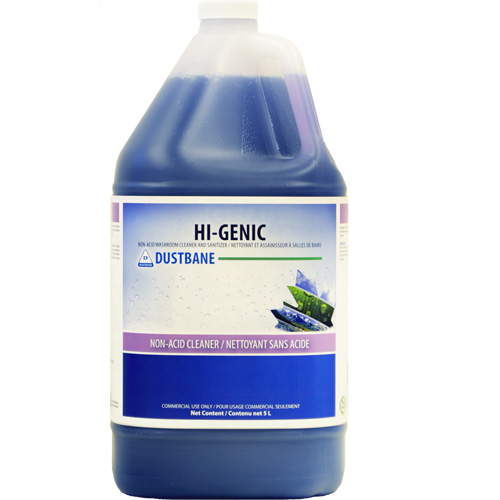 Hi-Genic Bathroom Cleaner & Sanitizer, 5 L, Jug We Share Industrial Supply