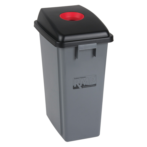 Waste Classification - Lid, Open Lid, Plastic, Fits Container Size: 17-1/4" x 12-1/2" We Share Industrial Supply