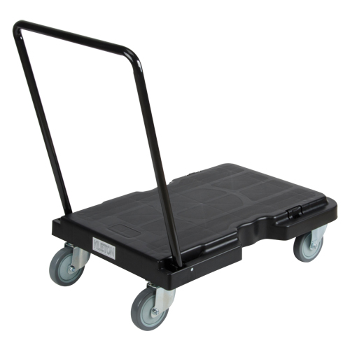 Trolley, 31-3/4" L x 20-1/2" W, 500 lbs. Cap., Rubber Wheels We Share Industrial Supply