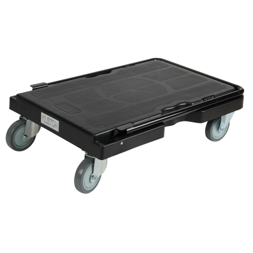 Trolley, 31-3/4" L x 20-1/2" W, 500 lbs. Cap., Rubber Wheels We Share Industrial Supply