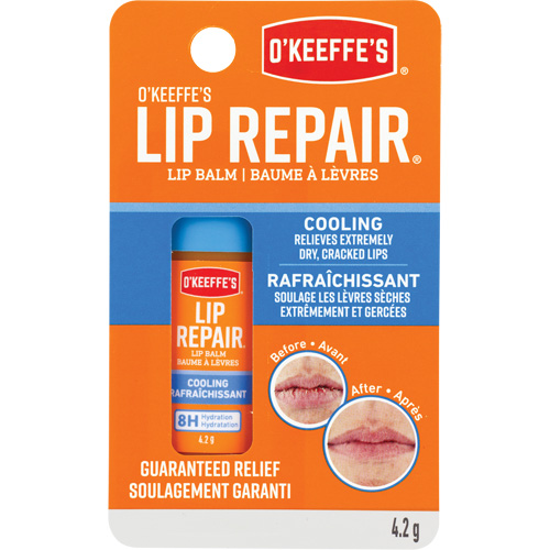 Baume &agrave; l&egrave;vres soulagement rafraîchissant Lip Repair, 0 IPS We Share Industrial Supply
