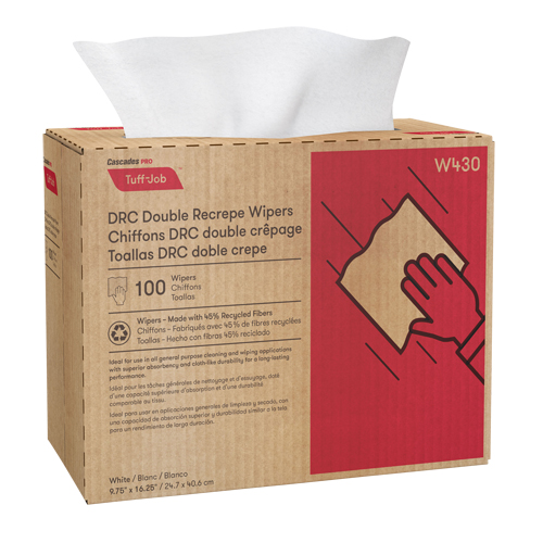 Chiffons Pro Tuff-Job, Tout usage, 9-3/4" lo x 16-1/2" la We Share Industrial Supply