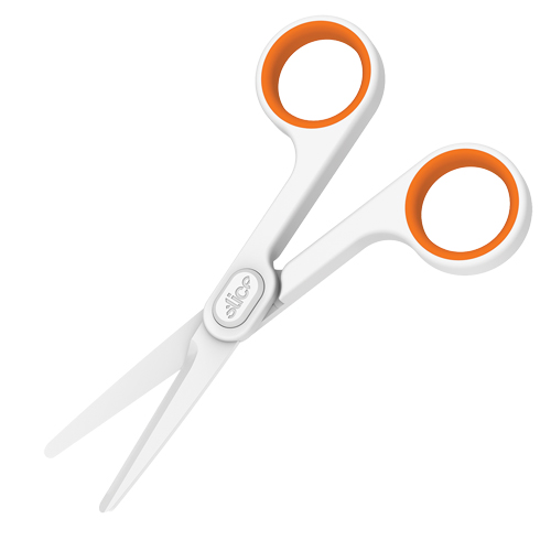 Slice Small Ceramic Scissors, 6", Rings Handle We Share Industrial Supply