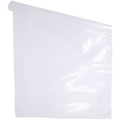 Sacs en poly, Dessus ouvert, 18" x 24", 2,5 mils We Share Industrial Supply