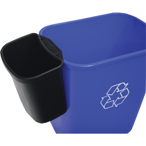 Contenant &agrave; d&eacute;chets, De bureau, Poly&eacute;thyl&egrave;ne, 4-1/4 pintes US We Share Industrial Supply