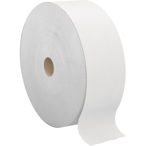 Pro Perform Toilet Paper, Jumbo Roll, 2 Ply, 1250' Length, White We Share Industrial Supply