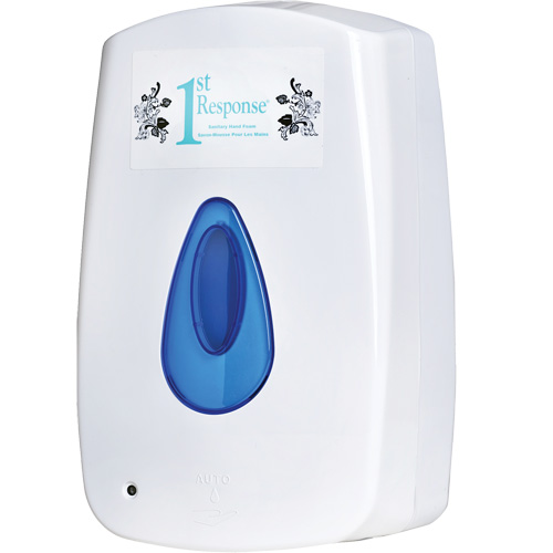 1st Response&reg; Sanitary Hand Foam Touch-Free Dispenser We Share Industrial Supply