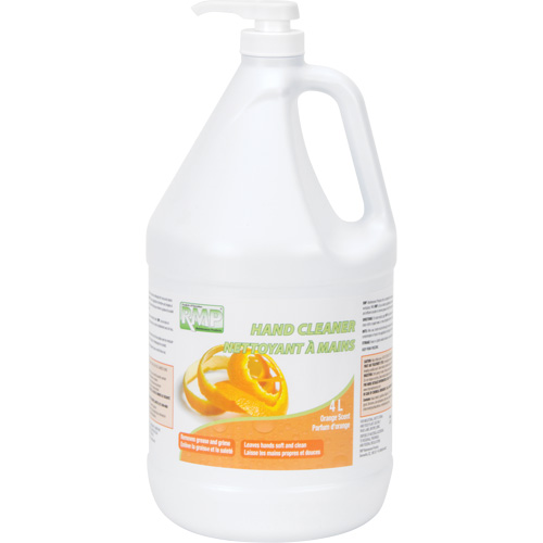 Orange Hand Cleaner, Cream, 4 L, Jug, Orange We Share Industrial Supply