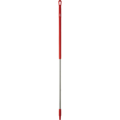 Handle, Broom/Scraper/Squeegee, Red, Standard, 59" L We Share Industrial Supply