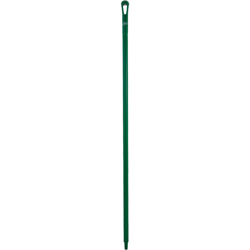 Manche ultra hygi&eacute;nique, Balai/Grattoir/Raclette, Vert, Ergonomique, 59" lo We Share Industrial Supply