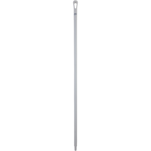 Ultra Hygiene Handle, Broom/Scraper/Squeegee, White, Ergonomic, 59" L We Share Industrial Supply